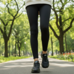 کتونی رانینگ زنانه مشکی سفید